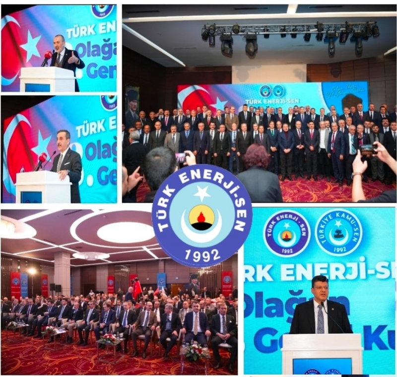 TÜRK ENERJİ-SEN GENEL KURULU GERÇEKLEŞTİRİLDİ