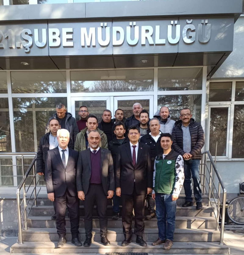 GENEL BAŞKANIMIZ ORTA ANADOLU ŞUBEMİZİ ZİYARET ETTİ