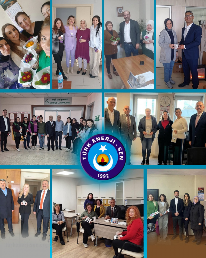 8 MART DÜNYA KADINLAR GÜNÜNÜ KUTLADIK