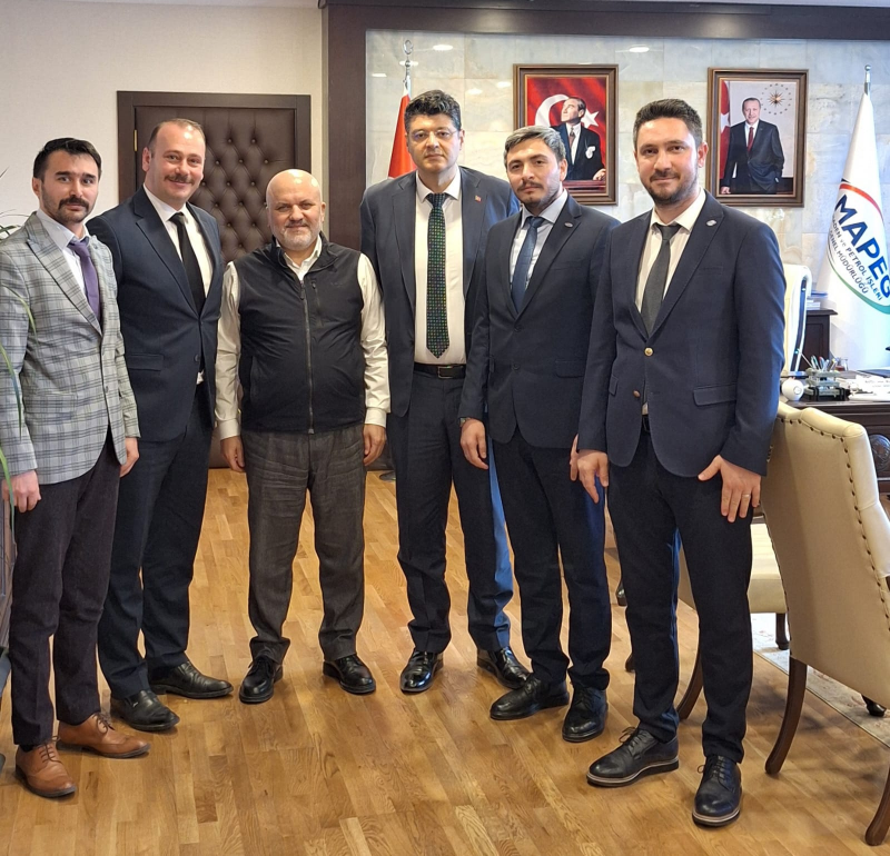 MAPEG GENEL MÜDÜRÜNÜ ZİYARET ETTİK