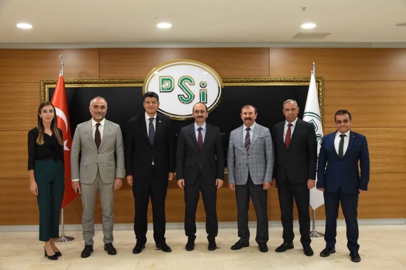DSİ GENEL MÜDÜRÜNÜ ZİYARET ETTİK