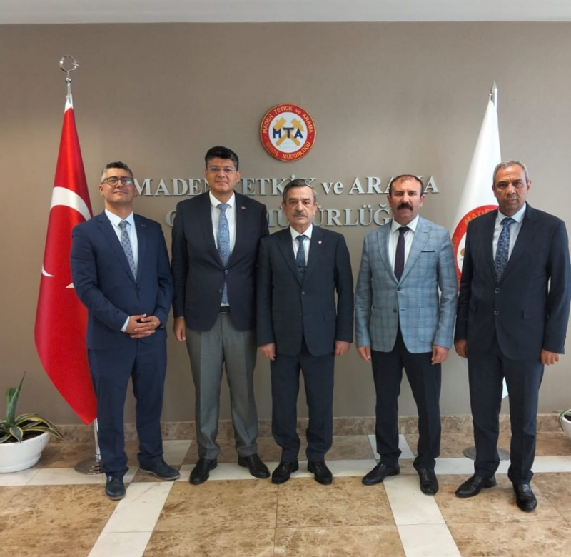 MTA GENEL MÜDÜRÜNÜ ZİYARET ETTİK