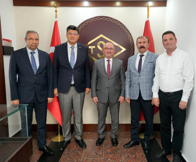 TSE BAŞKANINI ZİYARET ETTİK