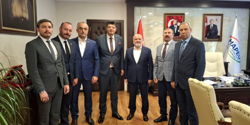MAPEG GENEL MÜDÜRÜNÜ ZİYARET ETTİK