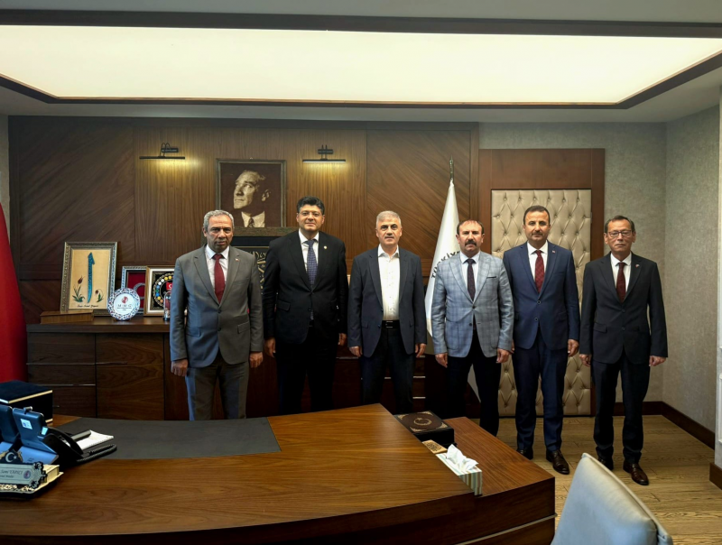 TEDAŞ GENEL MÜDÜRÜNÜ ZİYARET ETTİK