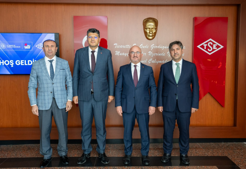 TÜRK STANDARTLARI ENSTİTÜSÜ BAŞKANINI ZİYARET ETTİK